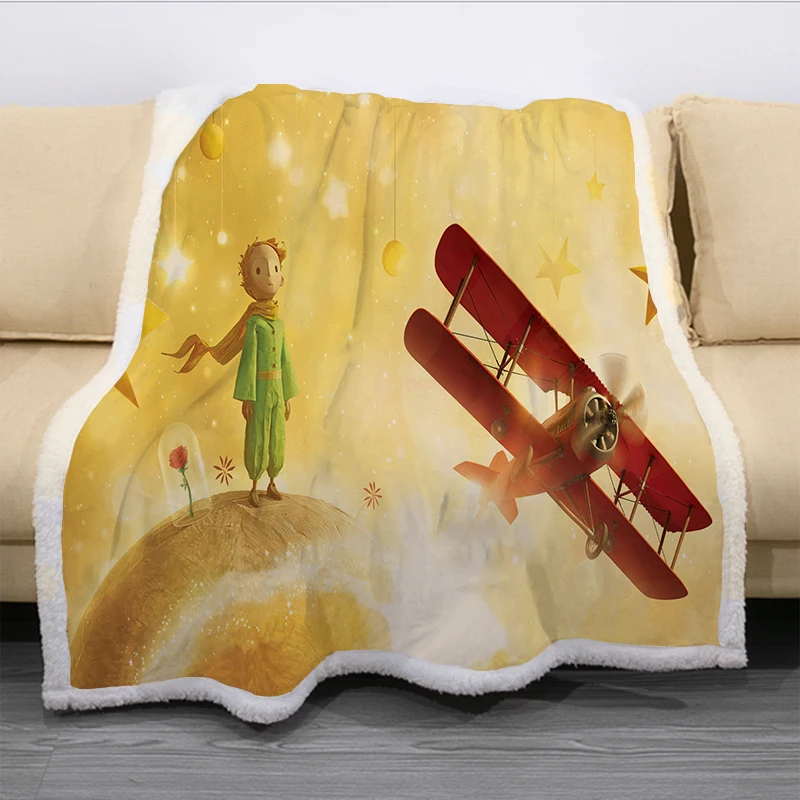 Одеяло с 3D принтом The Little Prince, одеяло из шерпы на кровать, детский цветочный домашний текстиль для девочек, сказочный стиль 04
Одеяло с 3D принтом The Little Prince, одеяло из шерпы на кровать, детский цветочный домашний текстиль для девочек, сказочный стиль 04
