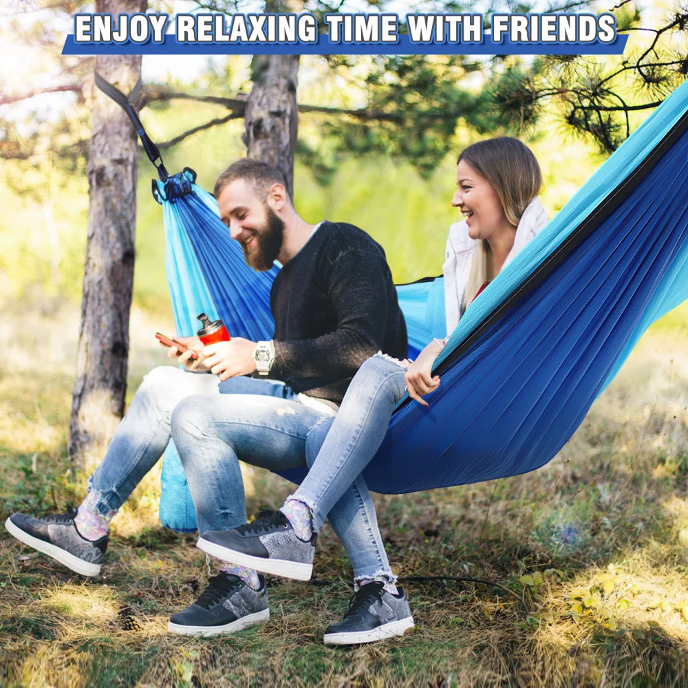 MOVTOTOP 290 x 140 Camping Hammock with Removable Mosquito Net Lightweight Portable Hammock Outdoor Hanging Bed for Hiking Ba
MOVTOTOP 290 x 140 Camping Hammock with Removable Mosquito Net Lightweight Portable Hammock Outdoor Hanging Bed for Hiking Ba