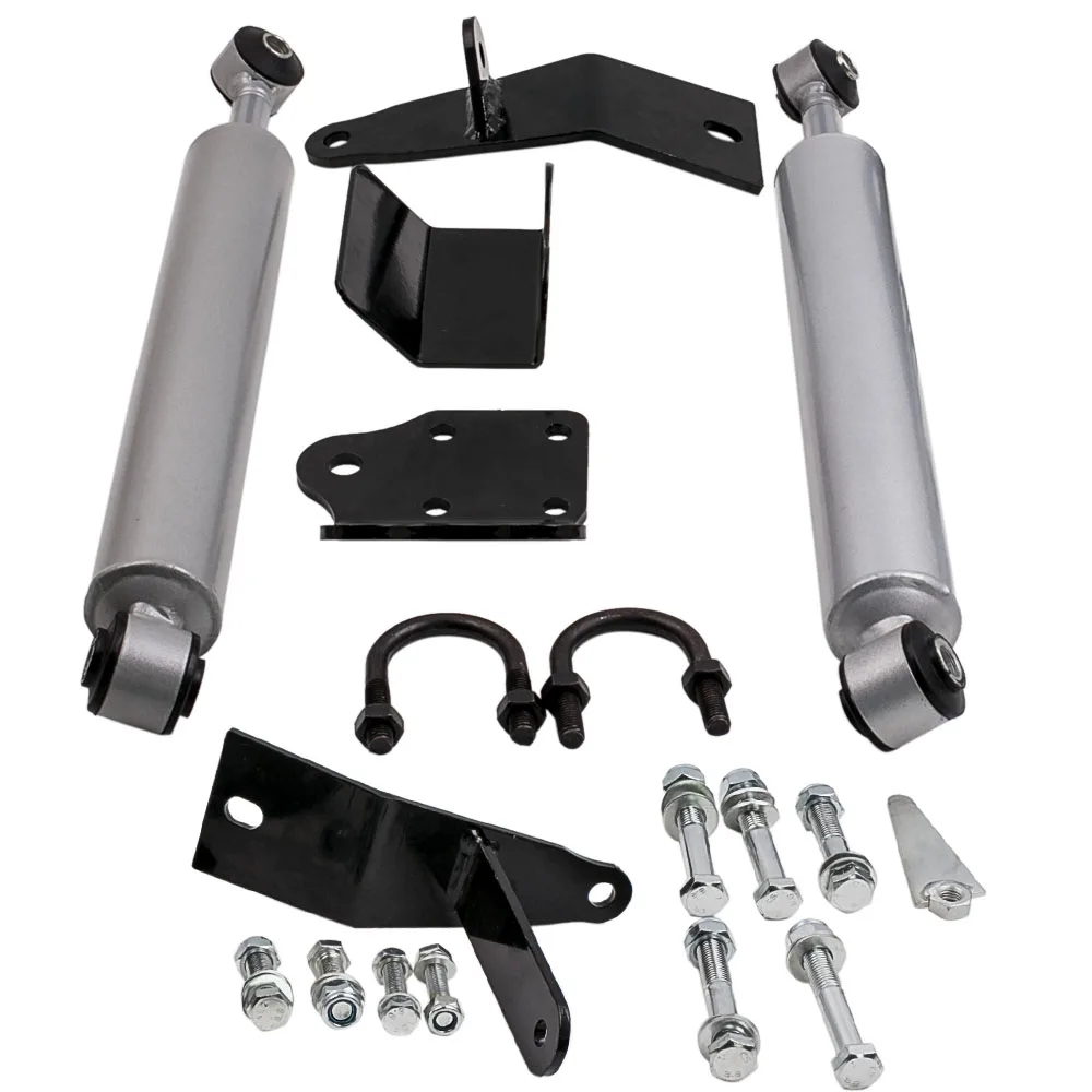 2'' Lift Big Bore Dual Steering Stabilizer For Dodge Ram 4WD 2500 3500 4X4 2003-2013 Dropshipping
2'' Lift Big Bore Dual Steering Stabilizer For Dodge Ram 4WD 2500 3500 4X4 2003-2013 Dropshipping