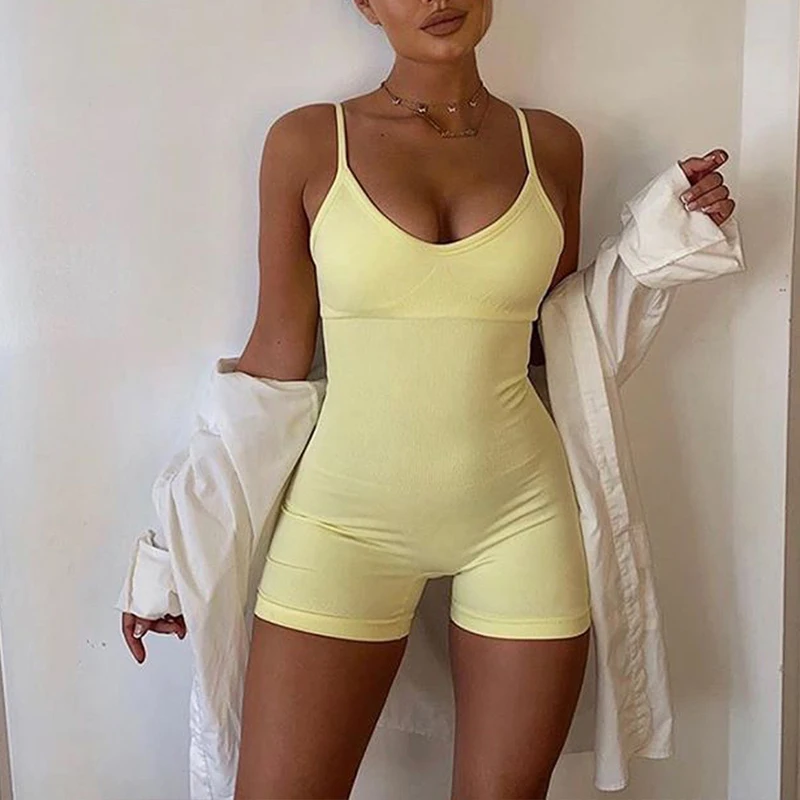 Yoga Jumpsuit Work Out Exercise Clothing For Women Gym Seamless Jump Set Sexy Clothes Fitness Running Activewear Sets Woman
Yoga Jumpsuit Work Out Exercise Clothing For Women Gym Seamless Jump Set Sexy Clothes Fitness Running Activewear Sets Woman