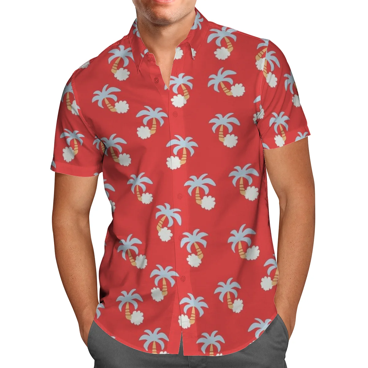 Coconut Tree 3D Beach Hawaiian 2021 Summer Red Shirt Short Sleeve Shirt Sports Streetwear Oversized Camisa Social Chemise Homme
Coconut Tree 3D Beach Hawaiian 2021 Summer Red Shirt Short Sleeve Shirt Sports Streetwear Oversized Camisa Social Chemise Homme