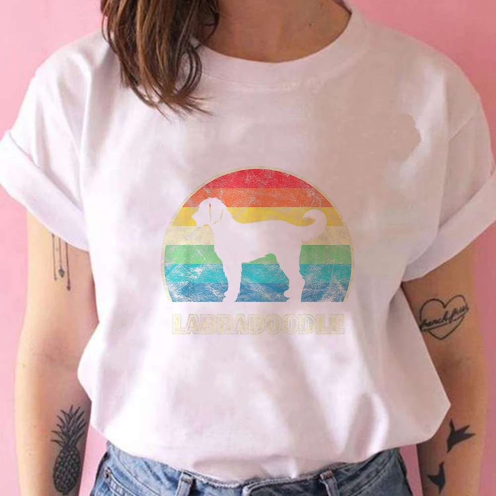 90s Labradoodle Dog Print Women T shirts Retro Aesthetic Style Leisucre Clothes Vetement Camiseta Casual Tumblr Anime Dropship
90s Labradoodle Dog Print Women T shirts Retro Aesthetic Style Leisucre Clothes Vetement Camiseta Casual Tumblr Anime Dropship