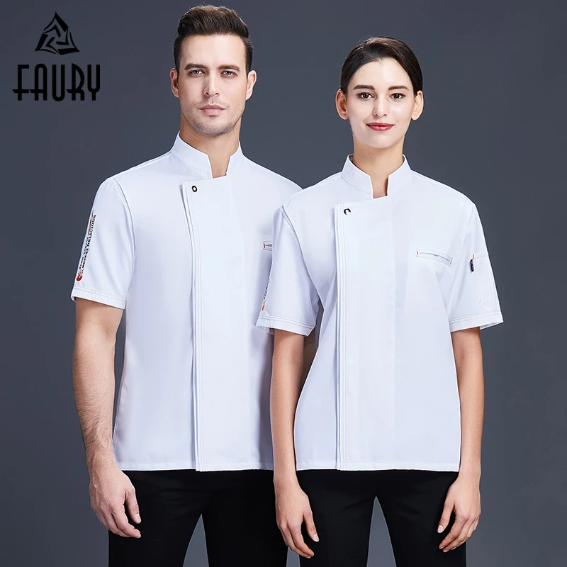 Chef Uniform Summer Breathable Kitchen Cook Shirt Food Service Jacket Unisex Restaurant Hotel Pastry Waiter Work Wear Clothes
Chef Uniform Summer Breathable Kitchen Cook Shirt Food Service Jacket Unisex Restaurant Hotel Pastry Waiter Work Wear Clothes