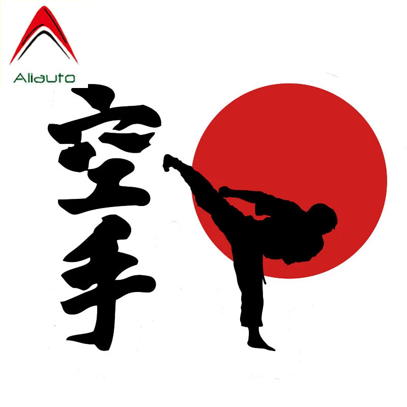 Aliauto Personality Car Sticker Personal Decoration Martial Arts Japan Creative Waterproof Accessories PVC Decal 13cm*10cm | Автомобили и