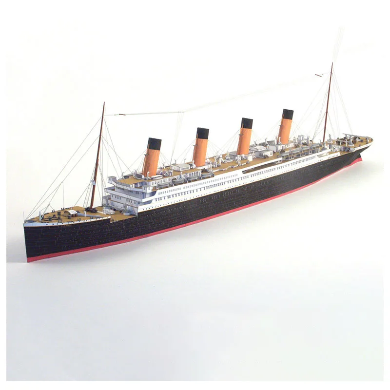 1:400 Titanic British Titanic Cruiser 3D Paper Model Ship Model Handmade DIY Military Fan Collection Gift Toy for Children Adult
1:400 Titanic British Titanic Cruiser 3D Paper Model Ship Model Handmade DIY Military Fan Collection Gift Toy for Children Adult