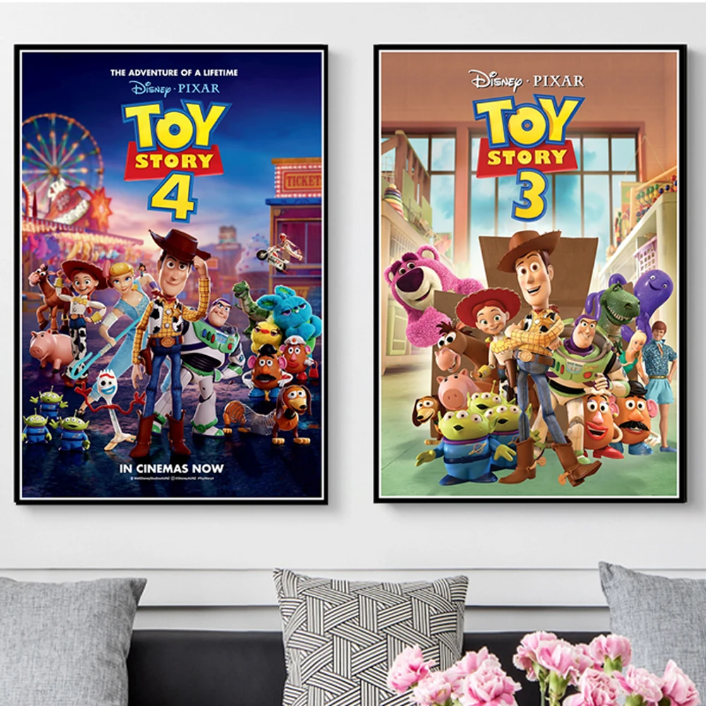Nursery Wall Art Decor Picture Disney cartoon Animated Film Movie Poster Toy Story Canvas Painting Kids Bedroom Home Decoration
Nursery Wall Art Decor Picture Disney cartoon Animated Film Movie Poster Toy Story Canvas Painting Kids Bedroom Home Decoration