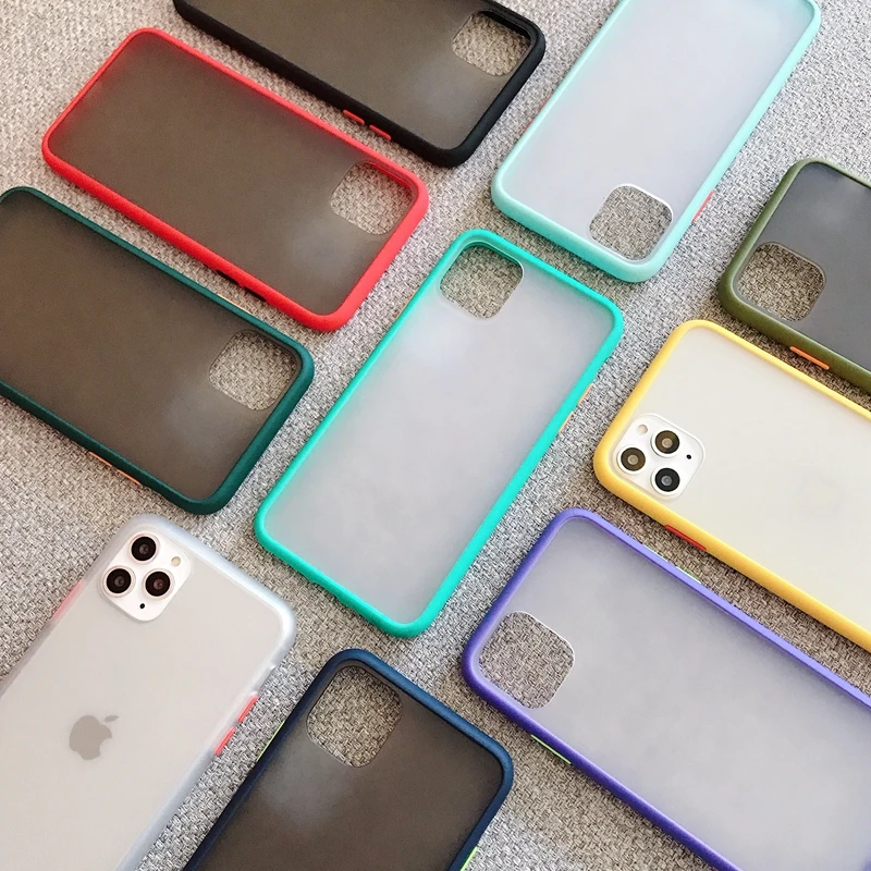 For iPhone 11 12 Case Contrast Color Matte Hard PC Phone Case For iPhone 11 Pro Max X XR XS Max SE 2020 7 8 Plus 6 Silicon Coque
For iPhone 11 12 Case Contrast Color Matte Hard PC Phone Case For iPhone 11 Pro Max X XR XS Max SE 2020 7 8 Plus 6 Silicon Coque