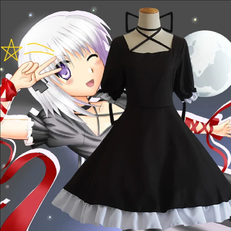 Rewrite Kanbe Kotori Cosplay costume maid costume Lolita cute girl full princess dress
Rewrite Kanbe Kotori Cosplay costume maid costume Lolita cute girl full princess dress