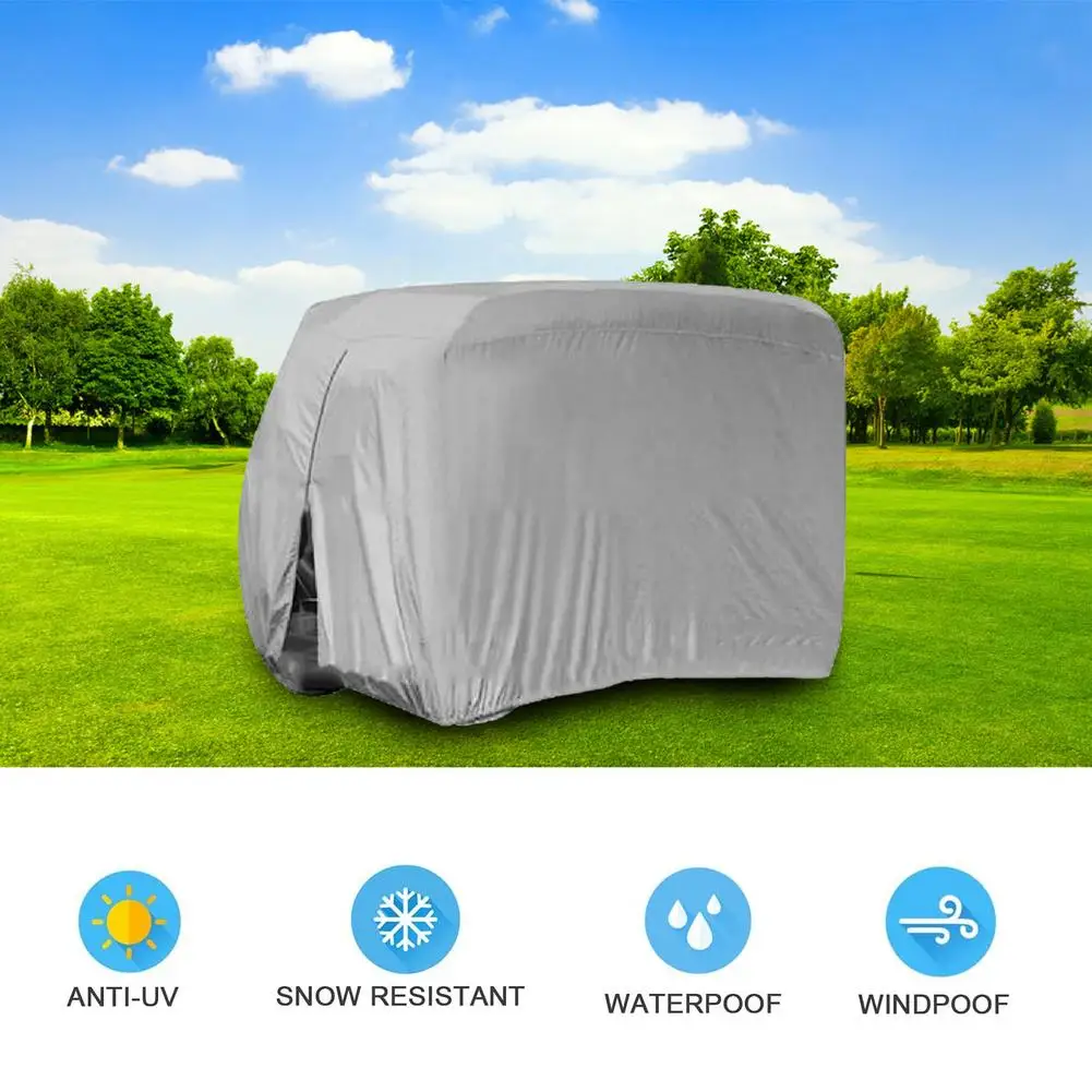 275x122x168Waterproof Golf Cart Rain Cover Anti-UV Outdoor Sports Golfs Carts Zipper Cover Protector Dustproof Golf Cart Cover
275x122x168Waterproof Golf Cart Rain Cover Anti-UV Outdoor Sports Golfs Carts Zipper Cover Protector Dustproof Golf Cart Cover