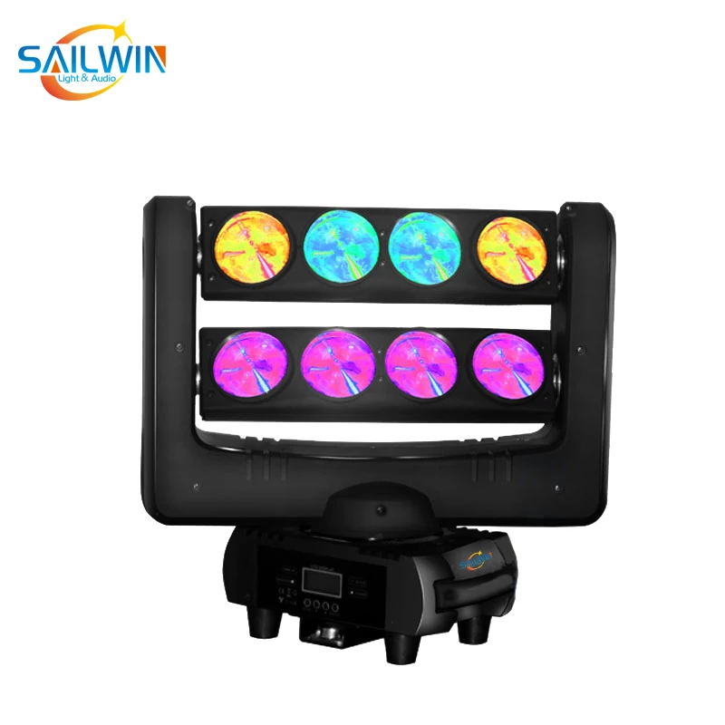 2X LOT Dual Head 8pcs*10W 4in1 RGBW LED Moving Head Spider Light Moving Head Bar,LED Spider Light For DJ Culb
2X LOT Dual Head 8pcs*10W 4in1 RGBW LED Moving Head Spider Light Moving Head Bar,LED Spider Light For DJ Culb
