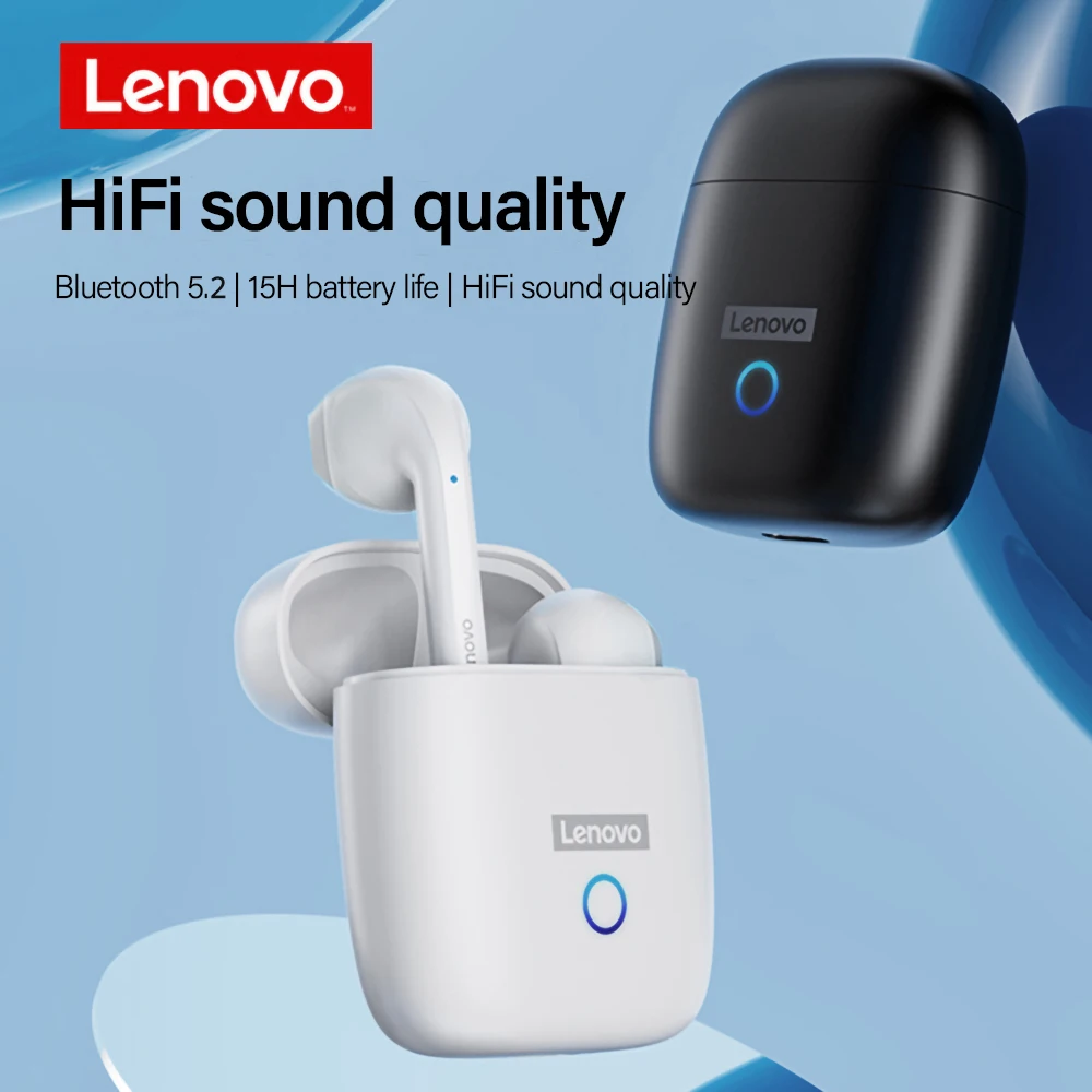 Lenovo LP50 Bluetooth 5.2 Earphone TWS Wireless Headphone Hi-Fi Stereo Earbuds Headset With Microphone Ear Buds Noise Canceling 
Lenovo LP50 Bluetooth 5.2 Earphone TWS Wireless Headphone Hi-Fi Stereo Earbuds Headset With Microphone Ear Buds Noise Canceling