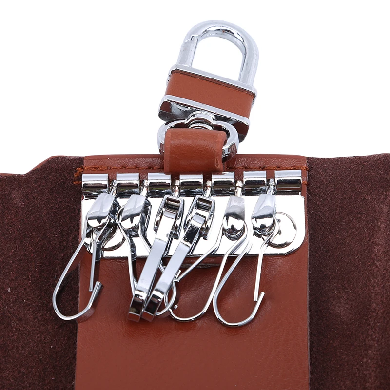 New Retro Multifunction high-grade Genuine Leather Key card Holder Men Key Wallets Zipper Creative Double Zipper Bag Business
New Retro Multifunction high-grade Genuine Leather Key card Holder Men Key Wallets Zipper Creative Double Zipper Bag Business