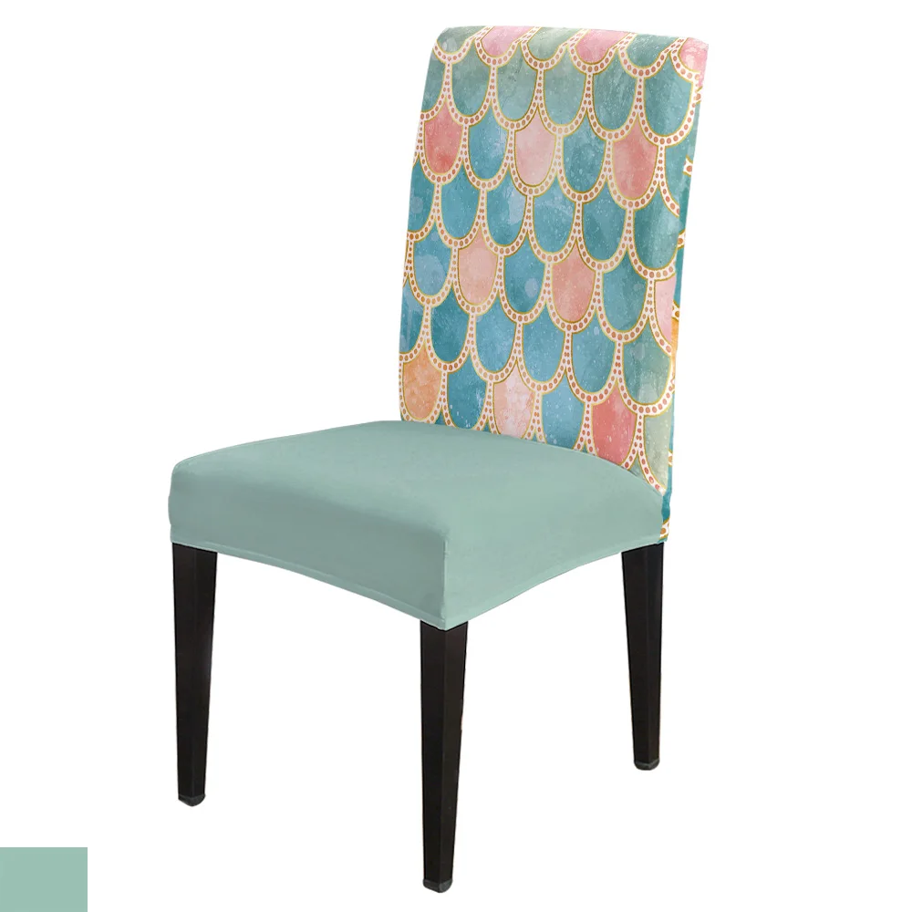 Dining Chair Covers Dream Mermaid Scales Chair Cover Spandex Elastic Chair Cover Hotel Wedding Supplies
Dining Chair Covers Dream Mermaid Scales Chair Cover Spandex Elastic Chair Cover Hotel Wedding Supplies