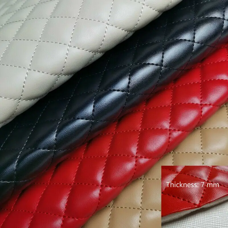90*140cm Thick Sponge Artificial PU Leather Fabric Embroidered Diy Car Interior Upholstery Headboard Furniture Shoe Bag Material
90*140cm Thick Sponge Artificial PU Leather Fabric Embroidered Diy Car Interior Upholstery Headboard Furniture Shoe Bag Material