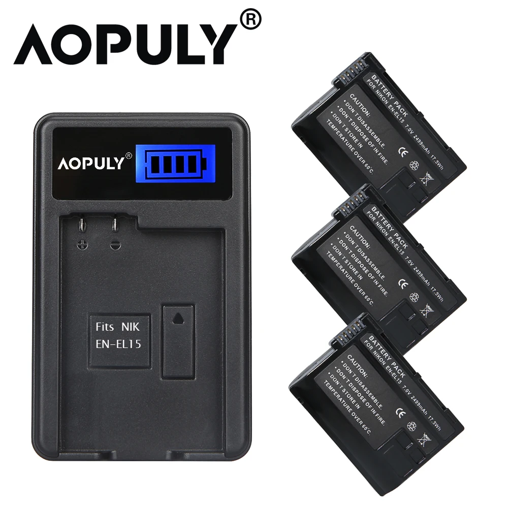 1 Pcs EN-EL15 Battery EL15 ENEL15 Rechargeable Batteries + Dual USB Charger For Nikon D600 D800 D800E D7000 D7100 Digital Camera
1 Pcs EN-EL15 Battery EL15 ENEL15 Rechargeable Batteries + Dual USB Charger For Nikon D600 D800 D800E D7000 D7100 Digital Camera
