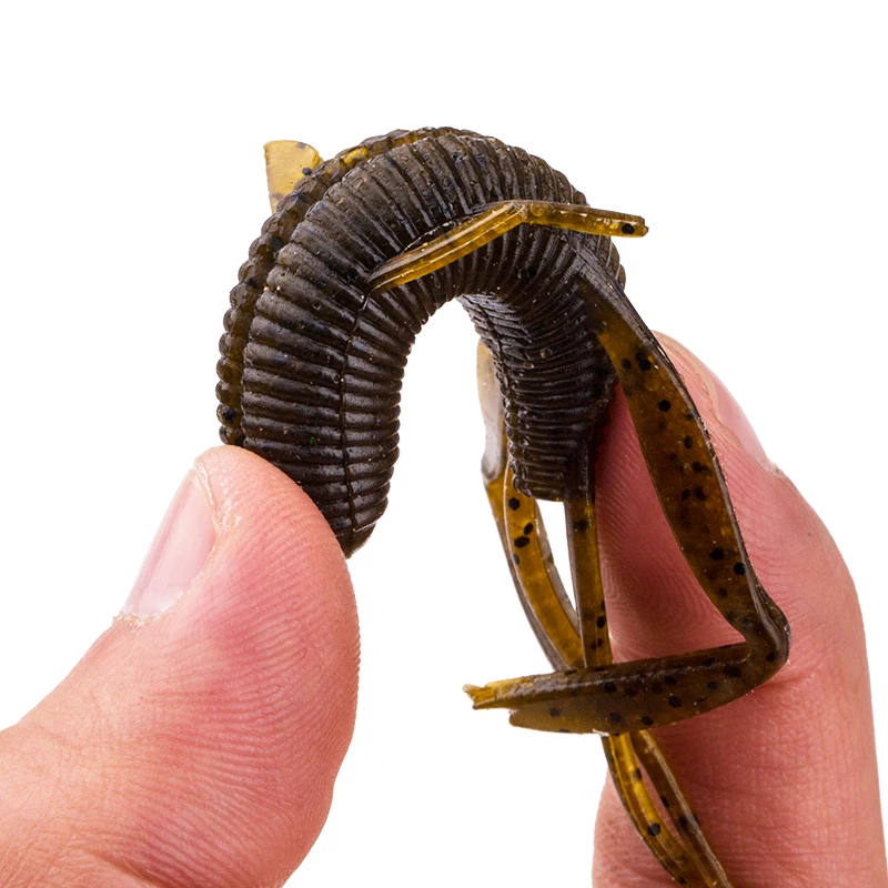 EIGHT CLAWS 6 PCS/ Lot 63mm 10.2g Soft Lures Artificial Fishing Worm Silicone Bass Pike Swim Jigging Baits Gear
EIGHT CLAWS 6 PCS/ Lot 63mm 10.2g Soft Lures Artificial Fishing Worm Silicone Bass Pike Swim Jigging Baits Gear