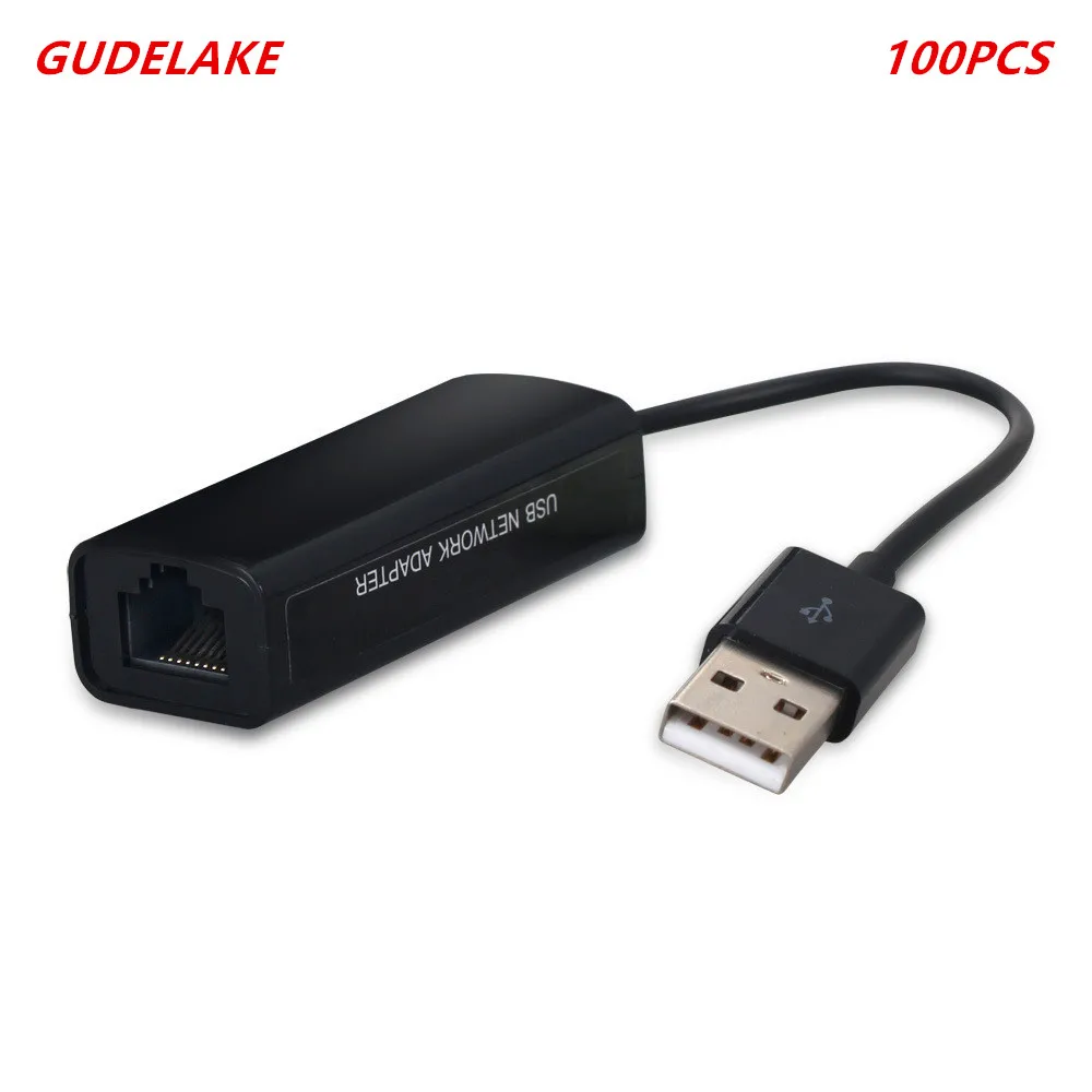 100pcs Universal Game 2.0 USB Network Adapter for Wii/Wii U Switch | Электроника