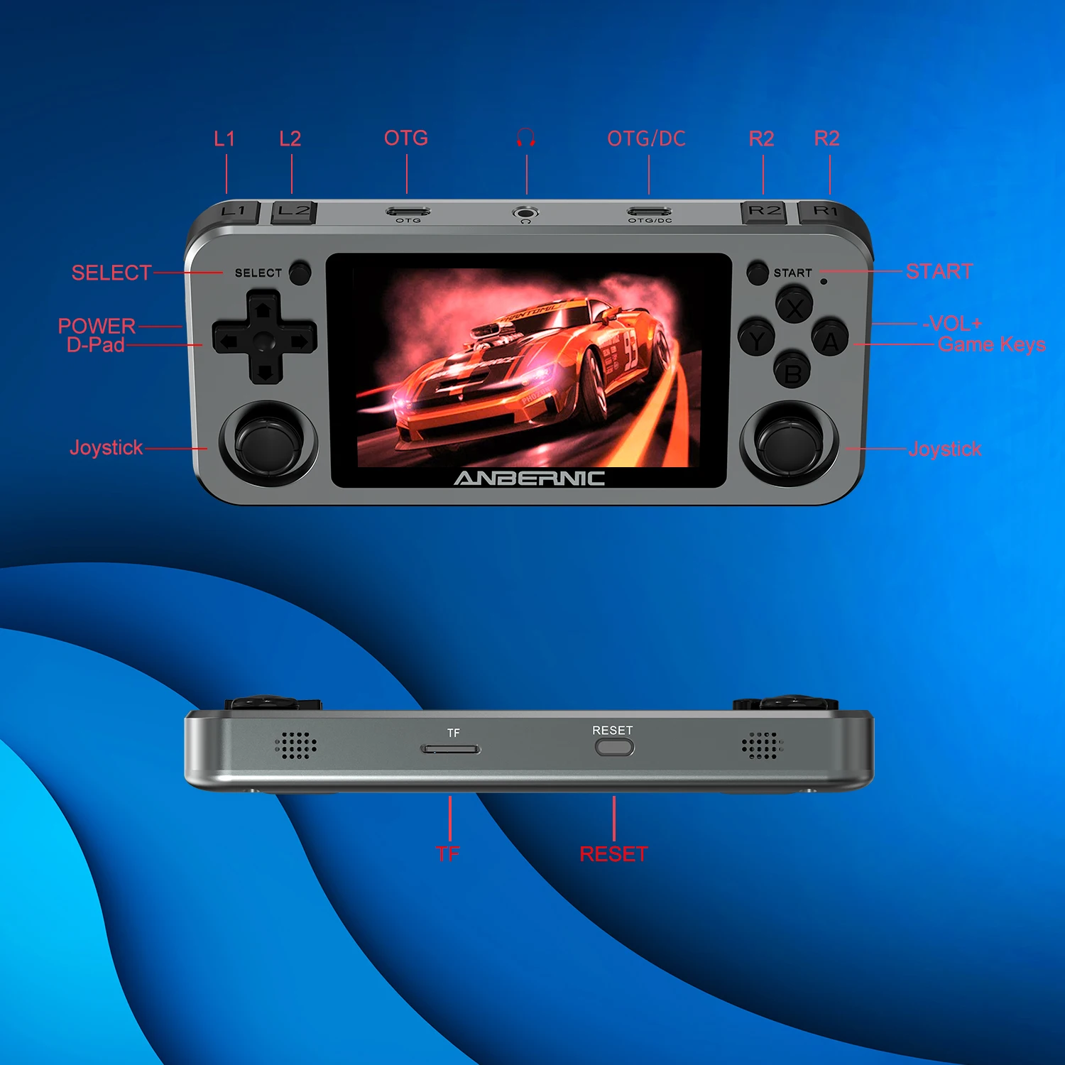 RG351M Wireless Handheld Game Player 128G PS1 DC GB N64 10000 Games Video Wifi Pocket Retro Game Console Kids Gifts
RG351M Wireless Handheld Game Player 128G PS1 DC GB N64 10000 Games Video Wifi Pocket Retro Game Console Kids Gifts