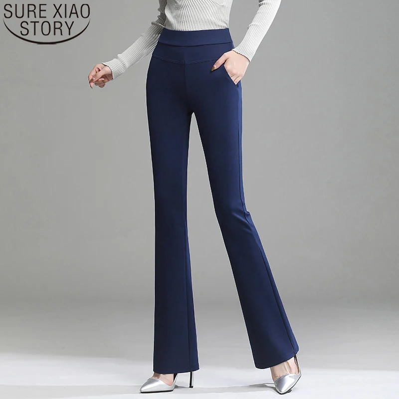 Autumn and Winter Fashion Women High Waist Pants Casual 4XL Professional Trousers OL Style Pants Women Flare Pants 11516
Autumn and Winter Fashion Women High Waist Pants Casual 4XL Professional Trousers OL Style Pants Women Flare Pants 11516