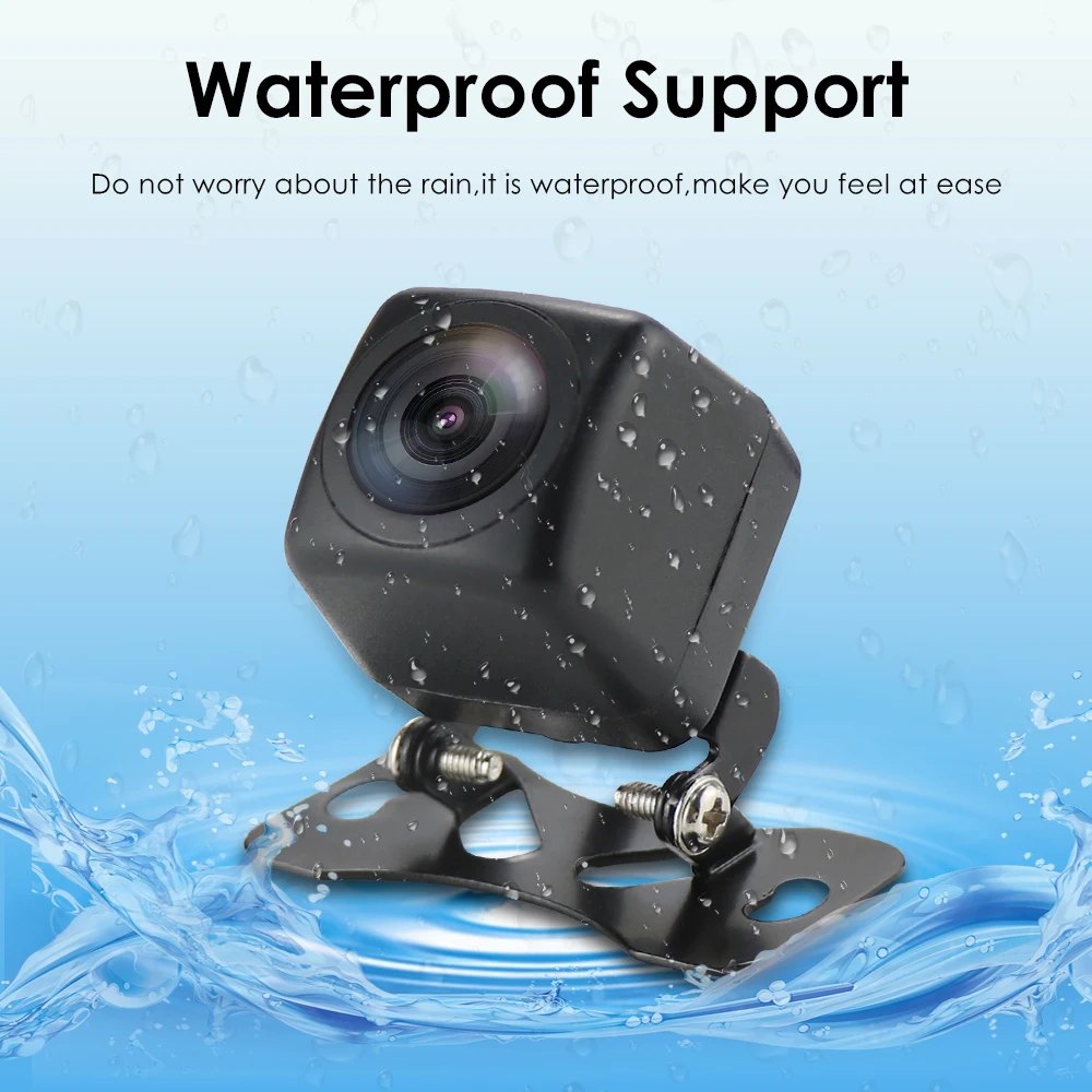 

170 Degrees Auto Parking Waterproof Night Vision AHD Reverse Camera CCD Packing Assistance Compatible for All Car Radio