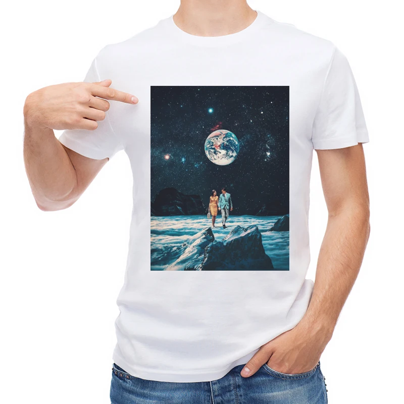 TEEHUB Fashion Men T Shirt Astronaut Retro Printed Casual T-shirt Short Sleeve O-Neck Tops Funny Tees
TEEHUB Fashion Men T Shirt Astronaut Retro Printed Casual T-shirt Short Sleeve O-Neck Tops Funny Tees