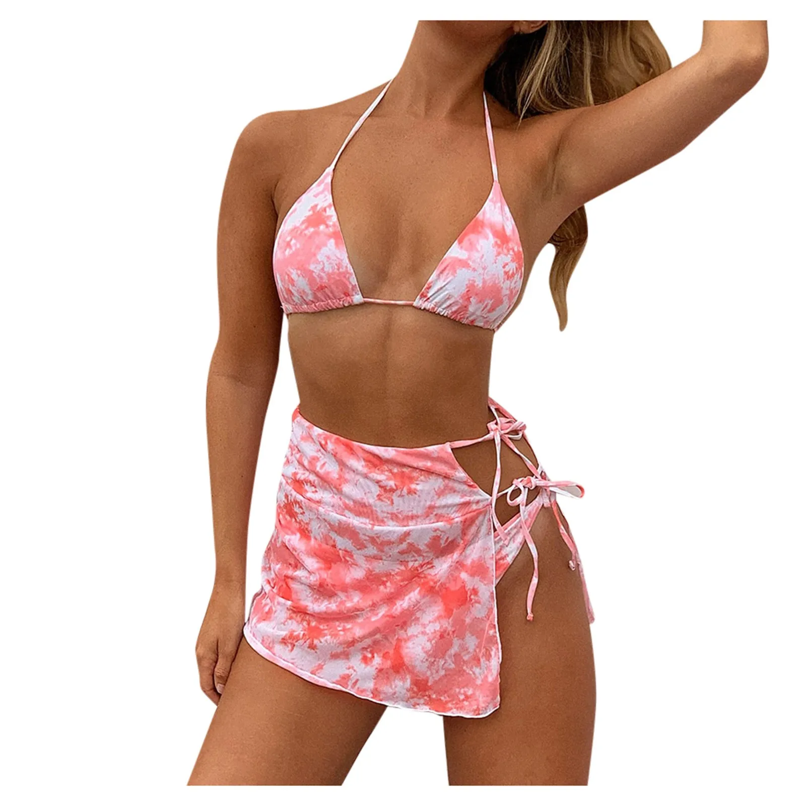 Women's Bikini Set Flower Print Swimsuit Stitching Color Filled Bra Beachwear Swimming Suit V Neck Biquini Bathing Suit Swimwear
Women's Bikini Set Flower Print Swimsuit Stitching Color Filled Bra Beachwear Swimming Suit V Neck Biquini Bathing Suit Swimwear