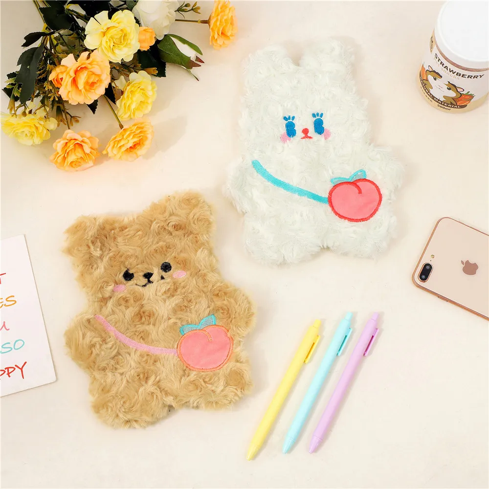 2021 New Plush Bear Pencil Case Kawaii Korean Fashion Bear Rabbit Pencilcase School Supplies Pencils Pen Bag Pouch Stationery
2021 New Plush Bear Pencil Case Kawaii Korean Fashion Bear Rabbit Pencilcase School Supplies Pencils Pen Bag Pouch Stationery