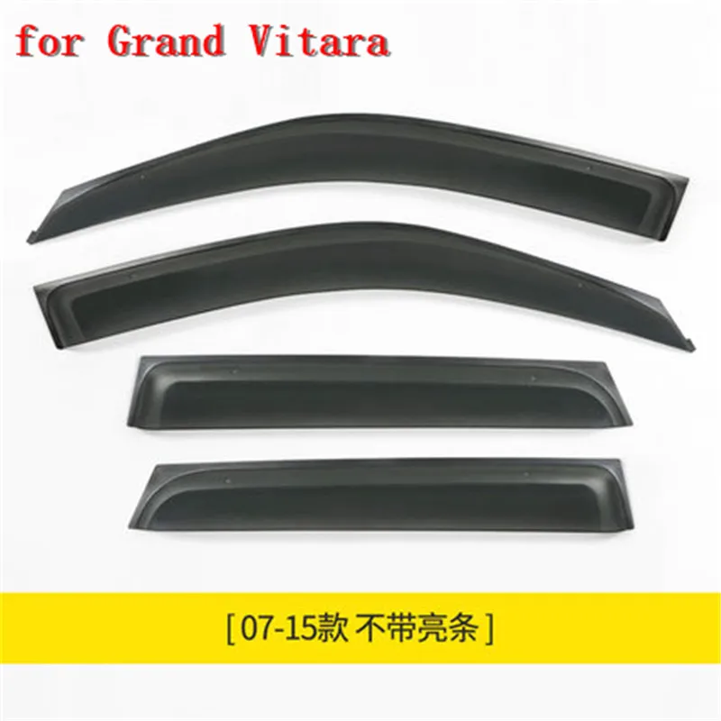Car styling for Suzuki Grand Vitara 2007- 2012 4pcs/set Car Window Rain Shield Shelters Cover ABS Sun Window Visor
Car styling for Suzuki Grand Vitara 2007- 2012 4pcs/set Car Window Rain Shield Shelters Cover ABS Sun Window Visor