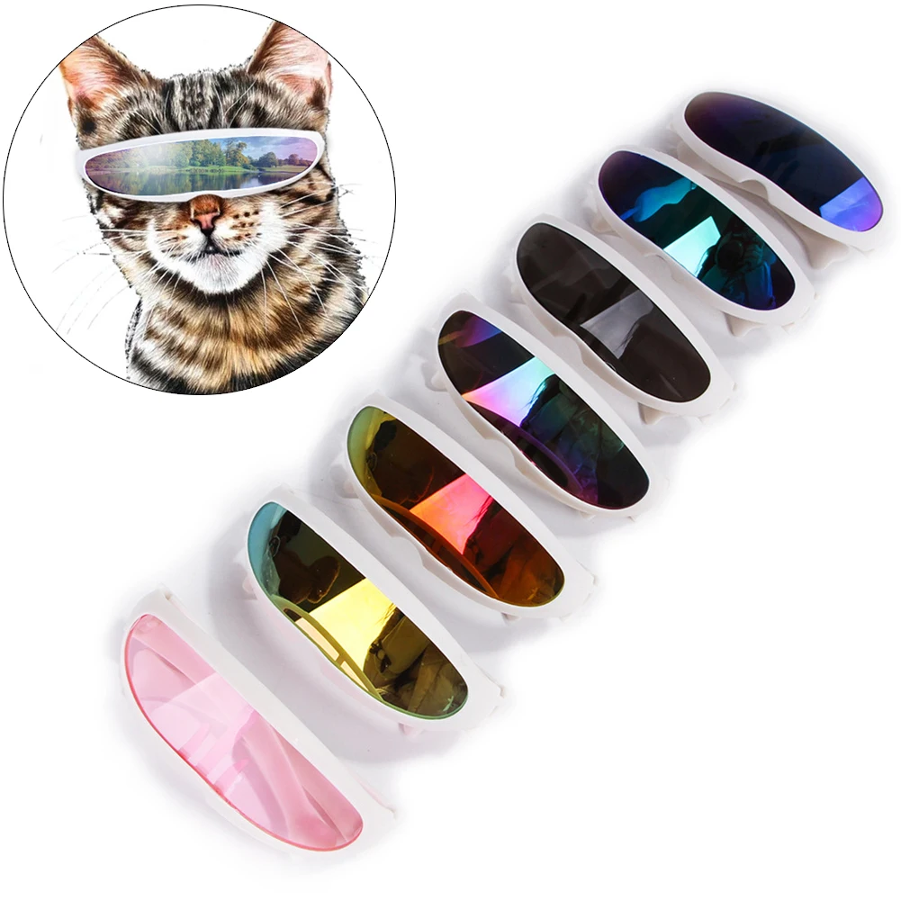 Personality Pet Sunglasses Colorful Windproof Cat Glasses Dog UV Protection Goggles Pets Puppy Eyewear Creative Photos Props
Personality Pet Sunglasses Colorful Windproof Cat Glasses Dog UV Protection Goggles Pets Puppy Eyewear Creative Photos Props