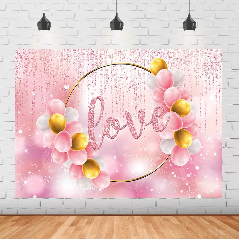 Фон для фотосъемки в горошек с розовыми блестками
Фон для фотосъемки в горошек с розовыми блестками