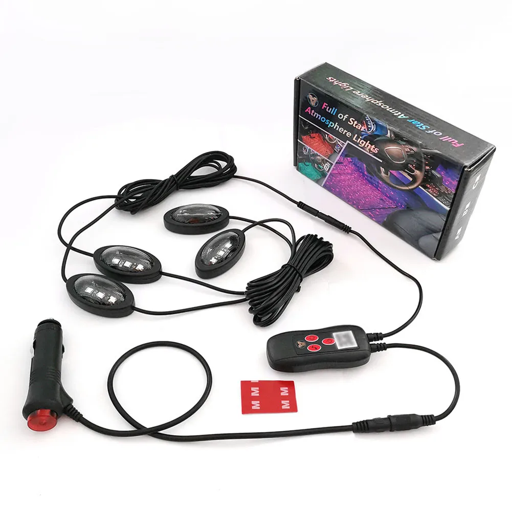 Car Interior Atmosphere LED RGB Strip Light Dash Floor Foot RGB LED Strip Decorative Light Music Sound Control Multiple Lighting
Car Interior Atmosphere LED RGB Strip Light Dash Floor Foot RGB LED Strip Decorative Light Music Sound Control Multiple Lighting