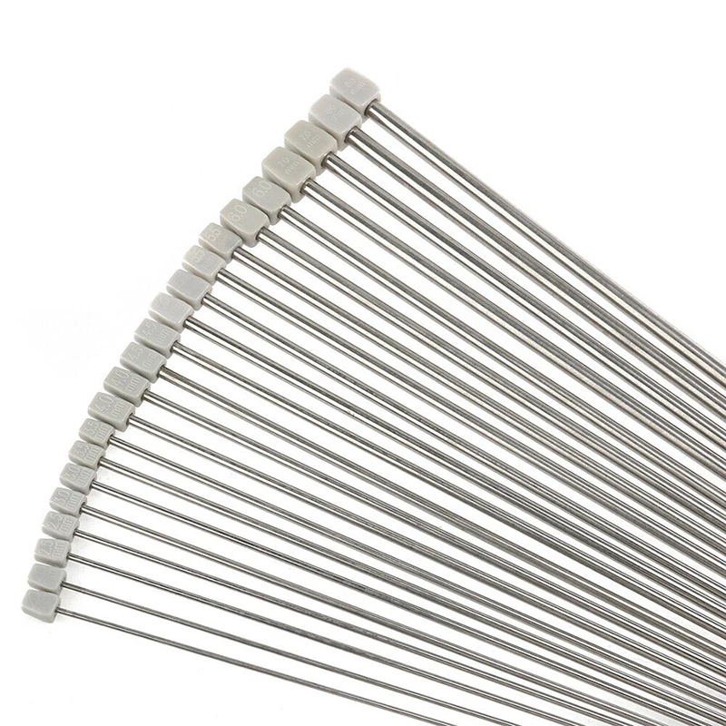 22pcs/set 2.0mm-8.0mm Single Pointed Knitting Needles Set Stainless Steel Needlework Sewing Tools Crochet Hook Tool Kits
22pcs/set 2.0mm-8.0mm Single Pointed Knitting Needles Set Stainless Steel Needlework Sewing Tools Crochet Hook Tool Kits