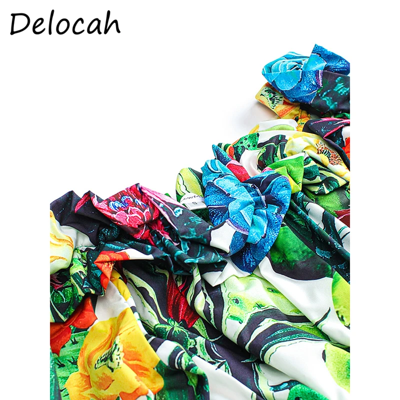 Delocah Women Summer Fashion DesignerMidi Dress Sexy Slash neck Ruffles Floral Print Ladies Party A-Line Dresses vestidos 2021
Delocah Women Summer Fashion DesignerMidi Dress Sexy Slash neck Ruffles Floral Print Ladies Party A-Line Dresses vestidos 2021