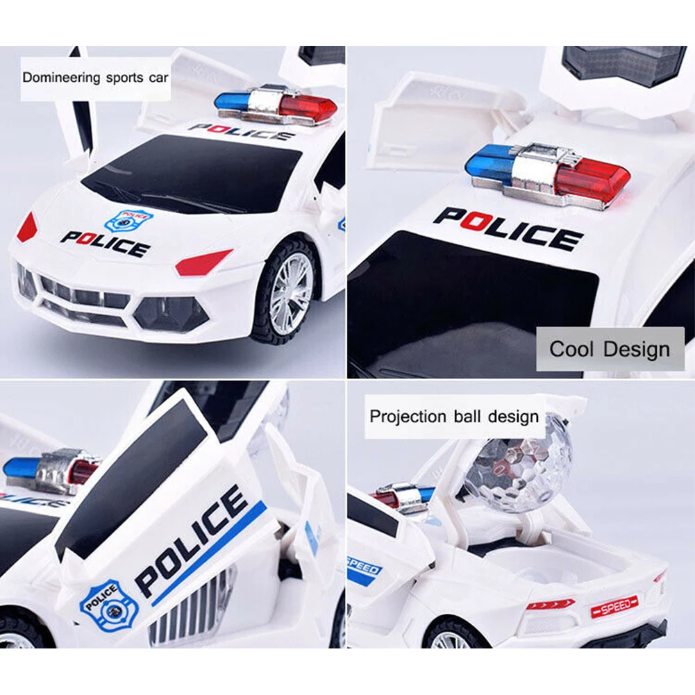 LED Light 360 Degree Rotation Police Car Toy Boys Electric Birthday For Kids Funny Home Durable Mini Sounds Music Colorful Gift
LED Light 360 Degree Rotation Police Car Toy Boys Electric Birthday For Kids Funny Home Durable Mini Sounds Music Colorful Gift