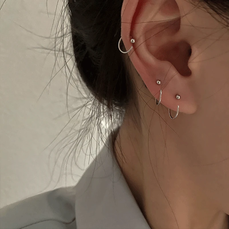 FMILY Minimalist 925 Silver Needle Temperament Fashion Small Ball Earrings Retro Small Exquisite Jewelry for Girlfriend Gifts
FMILY Minimalist 925 Silver Needle Temperament Fashion Small Ball Earrings Retro Small Exquisite Jewelry for Girlfriend Gifts