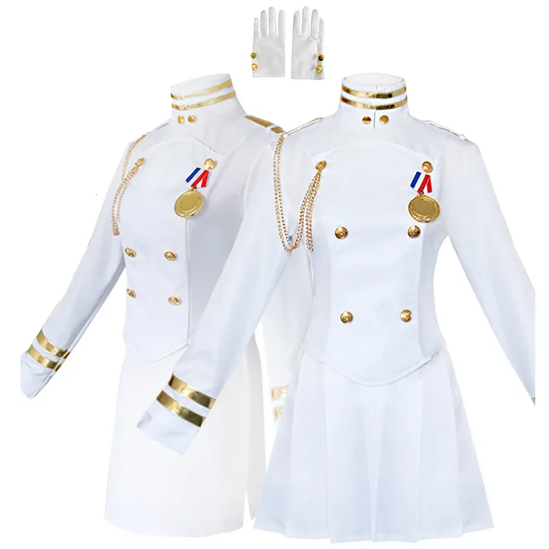 Game Azur Lane White Ship Uniform Cosplay Costume Women Dress Atago Takao Coat +Skirt+Gloves+Socks+Headgear Costumes
Game Azur Lane White Ship Uniform Cosplay Costume Women Dress Atago Takao Coat +Skirt+Gloves+Socks+Headgear Costumes