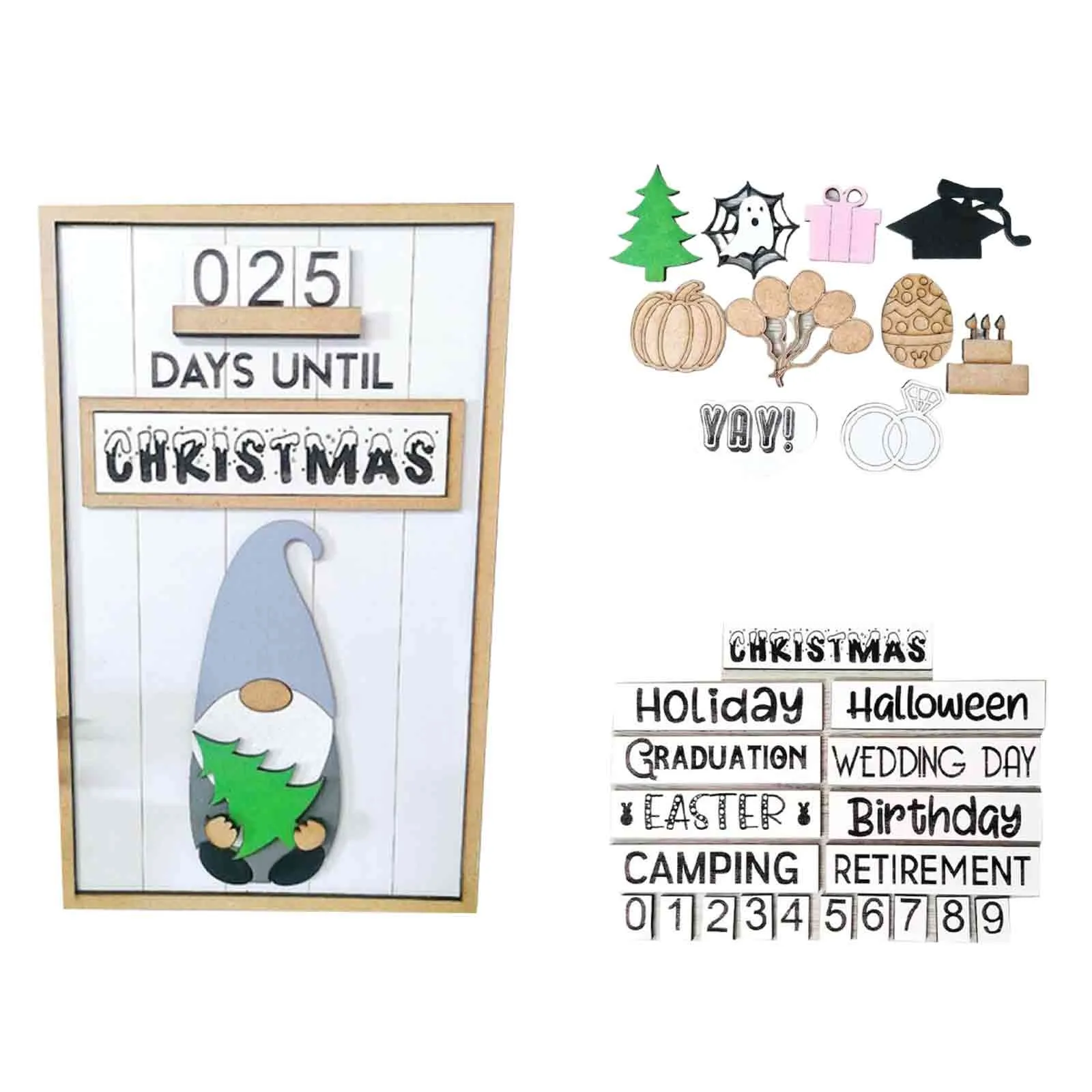 2022 Happy New Year Christmas Ornaments Annual Event Countdown Wooden Dwarf Doorplate Household Door Pendant
2022 Happy New Year Christmas Ornaments Annual Event Countdown Wooden Dwarf Doorplate Household Door Pendant