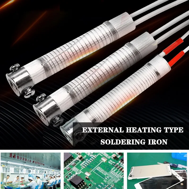 1Pc 30/40/60/ 80/100W Soldering Iron Core Heating Element Replacement Welding Metalworking Tool Accessory For Electronic Lovers
1Pc 30/40/60/ 80/100W Soldering Iron Core Heating Element Replacement Welding Metalworking Tool Accessory For Electronic Lovers