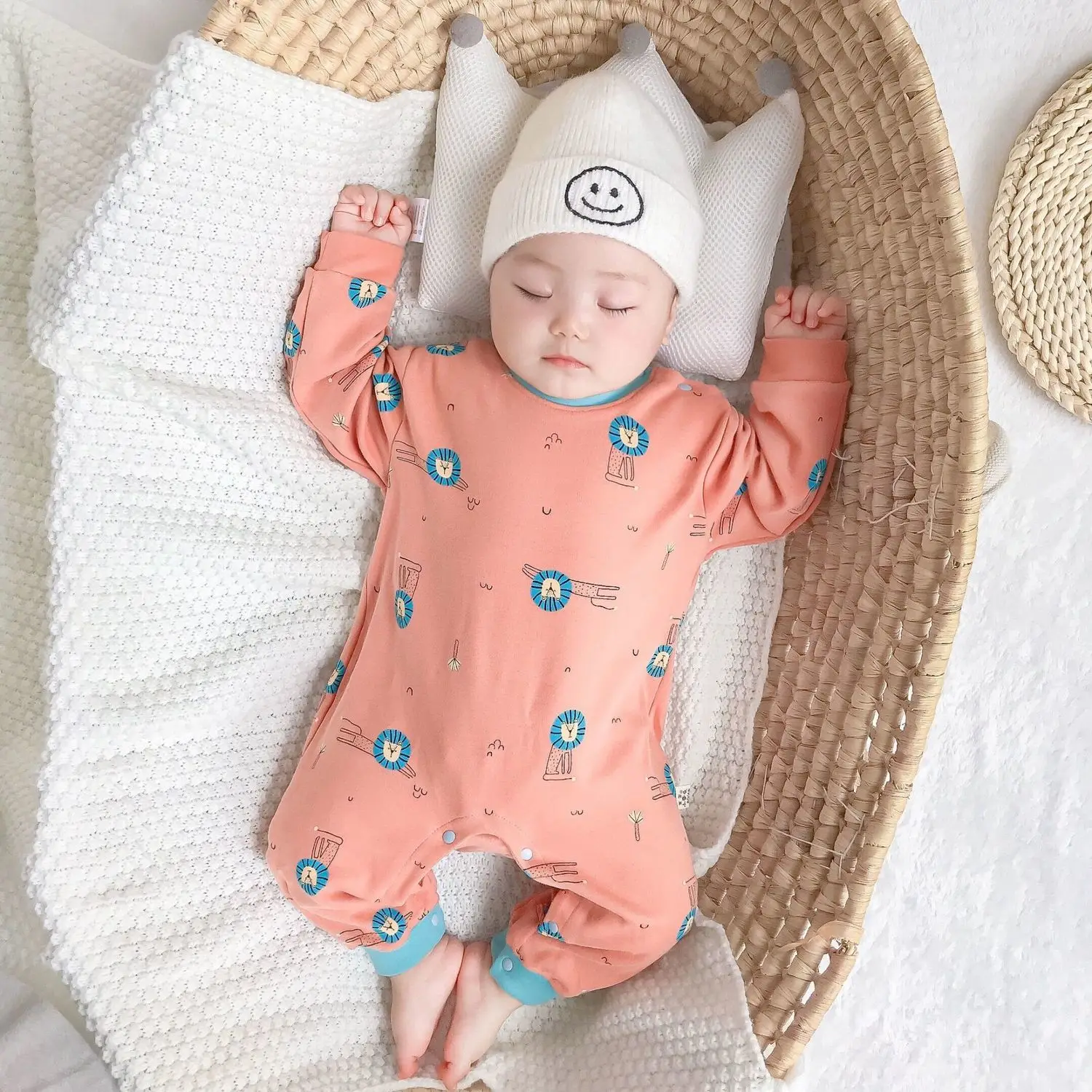 Baby Autumn Newborn Baby Long Sleeve Pajamas Romper Romper Spring One-piece Fall Winter One-piece Baby Clothes
Baby Autumn Newborn Baby Long Sleeve Pajamas Romper Romper Spring One-piece Fall Winter One-piece Baby Clothes