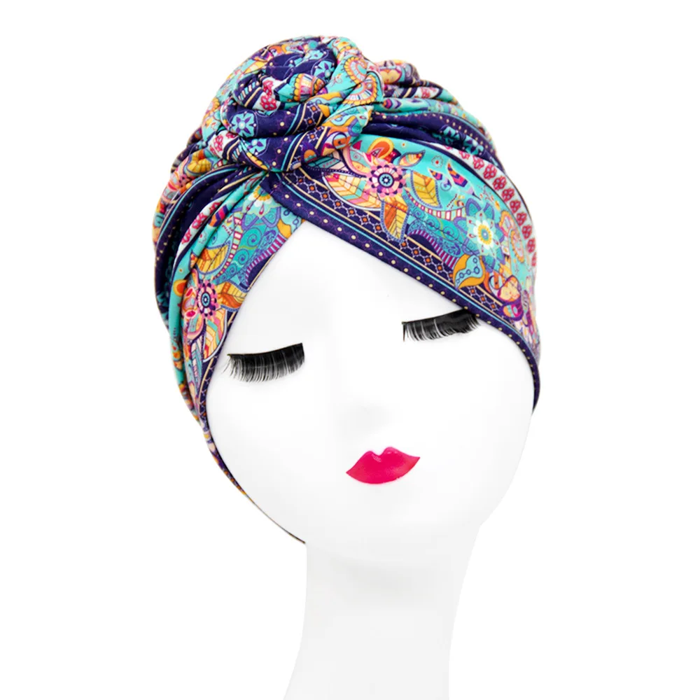 Indian Arab Wrap Women Head Scarf Turban Caps Trendy Printed Hijab Bonnet Bohemian Ethnic Inner Hijabs for Cap Muslim Headdress
Indian Arab Wrap Women Head Scarf Turban Caps Trendy Printed Hijab Bonnet Bohemian Ethnic Inner Hijabs for Cap Muslim Headdress