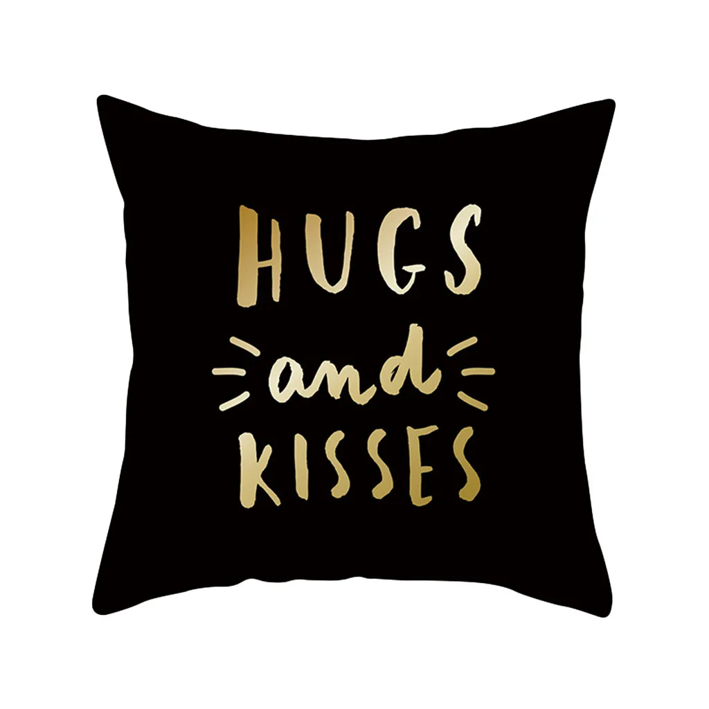 Ouneed Sofa cushion cover creative gold letters Printed Polyester Decors Pillowcase Valentine's Day animeative cojines almofadas
Ouneed Sofa cushion cover creative gold letters Printed Polyester Decors Pillowcase Valentine's Day animeative cojines almofadas