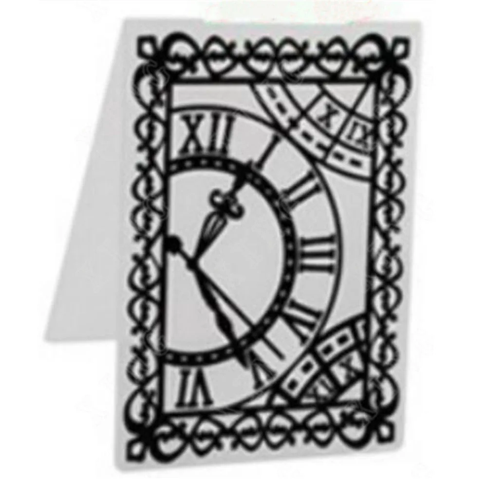 Newest Hot Sale Clock Pattern 3d Embossed Folders Diy Make Paper Crafts Wedding Greeting Card Scrapbooking Background Decoration
Newest Hot Sale Clock Pattern 3d Embossed Folders Diy Make Paper Crafts Wedding Greeting Card Scrapbooking Background Decoration