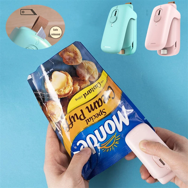 Portable Mini Sealing Household Machine Heat Sealer Capper Food Saver For Plastic Bags Package Mini Gadgets
Portable Mini Sealing Household Machine Heat Sealer Capper Food Saver For Plastic Bags Package Mini Gadgets