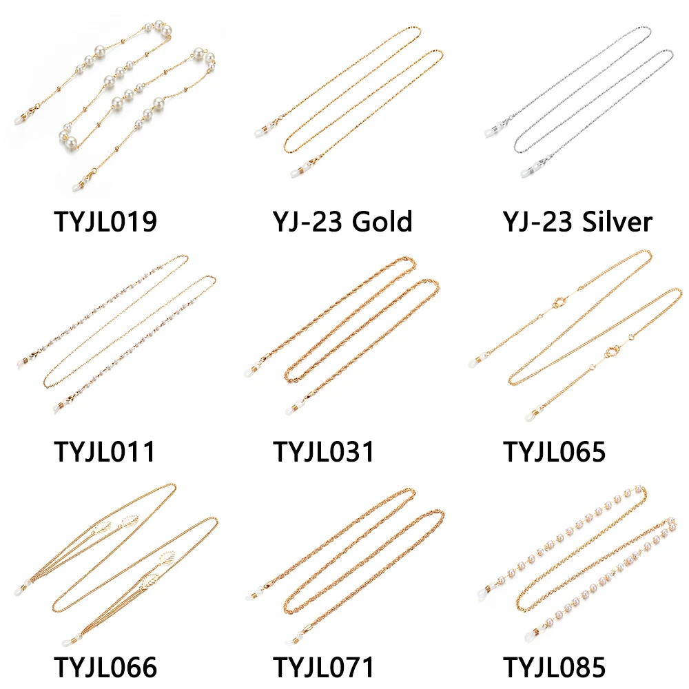 1PC Fashion Pearls Sunglasses Chains Women Casual Glasses Chains Metal Eyeglasses Holder Strap Eyewear Retainer Accessories
1PC Fashion Pearls Sunglasses Chains Women Casual Glasses Chains Metal Eyeglasses Holder Strap Eyewear Retainer Accessories