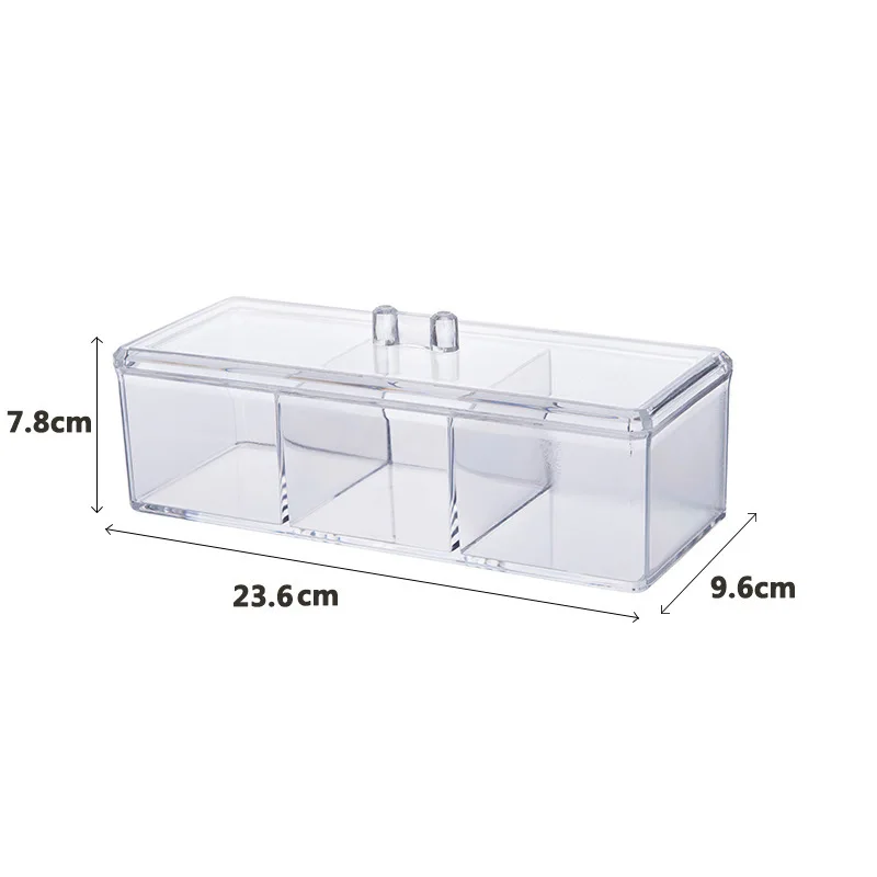 Makeup Cotton Box Makeup Remover Cotton Swab Storage Box Transparent Acrylic Cosmetic Box Desktop Clutter Organizing Storage Box
Makeup Cotton Box Makeup Remover Cotton Swab Storage Box Transparent Acrylic Cosmetic Box Desktop Clutter Organizing Storage Box