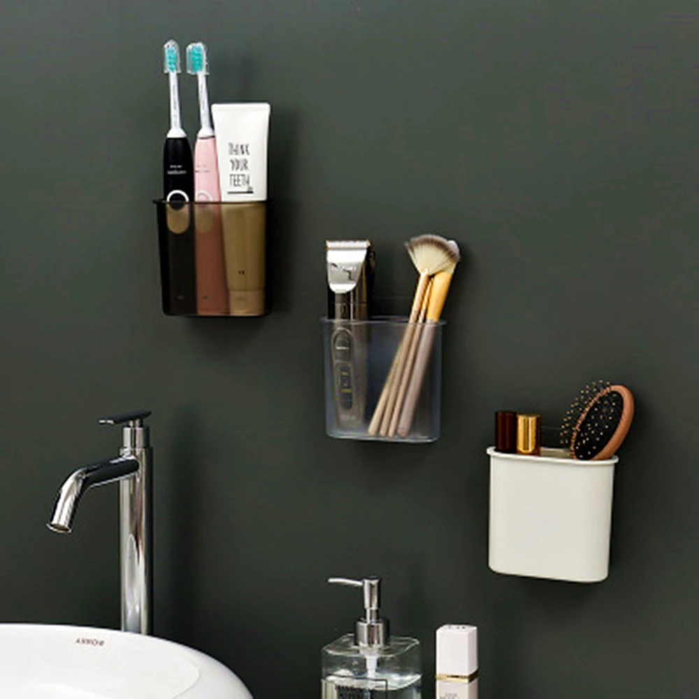 

6 видов ванной комнаты дома без наклеек настенный держатель для зубных щеток креативный стакан для зубных щеток Набор стеллаж для хранения