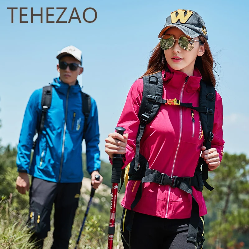 Outdoor Jacket Men Women Spring Autumn Thin Couple Windproof Jacket Waterproof and Breathable Single-Layer Mountaineering Tide
Outdoor Jacket Men Women Spring Autumn Thin Couple Windproof Jacket Waterproof and Breathable Single-Layer Mountaineering Tide