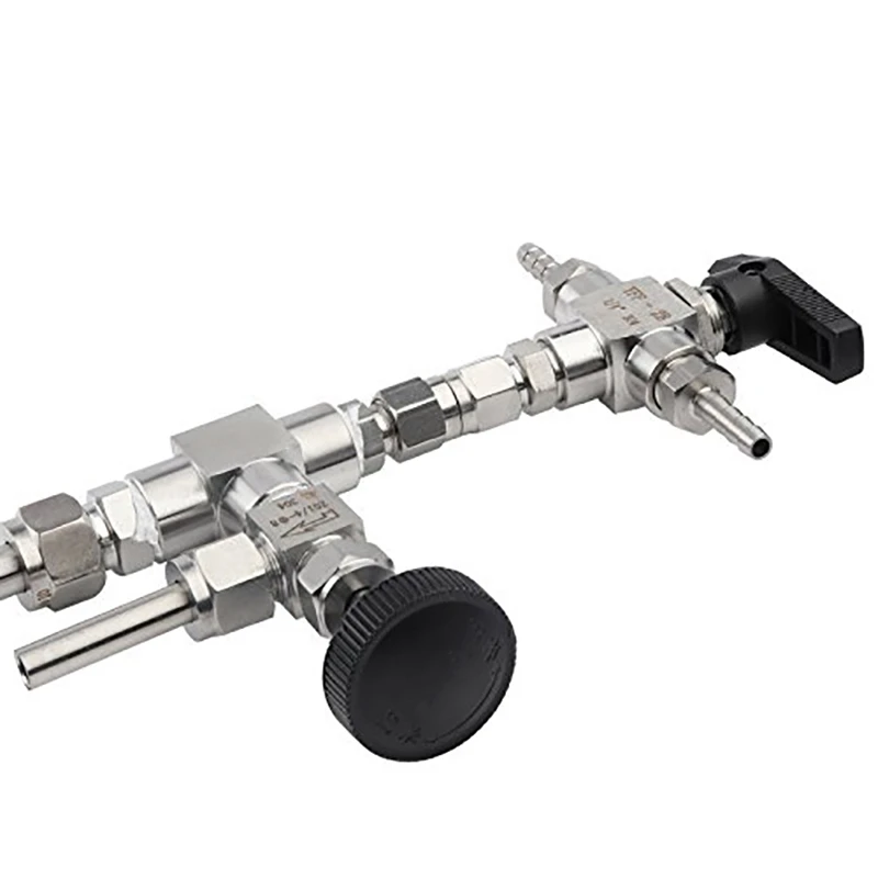 Stainless Steel Bottle Filler Counter Pressure Beer Bottling Device, Newest Bottling Equipment Beer Home Brew Filler CO2 Kit
Stainless Steel Bottle Filler Counter Pressure Beer Bottling Device, Newest Bottling Equipment Beer Home Brew Filler CO2 Kit