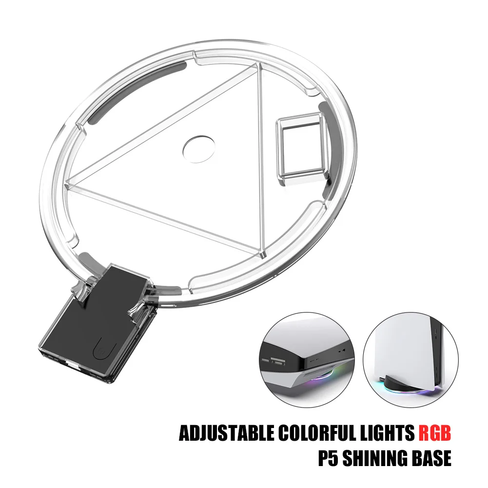 HC-A3771 Colorful Luminous Charger Holder Stand for 5 PS5 Game Console Charging Station With USB Charging Cable
HC-A3771 Colorful Luminous Charger Holder Stand for 5 PS5 Game Console Charging Station With USB Charging Cable