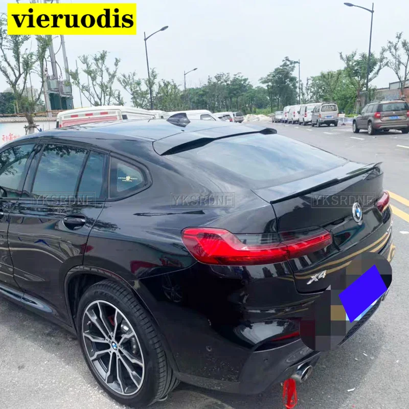 Задний спойлер для багажника BMW X4 G02 2019 2020, высококачественный АБС-пластик, глянцевый черный автомобильный аксессуар
Задний спойлер для багажника BMW X4 G02 2019 2020, высококачественный АБС-пластик, глянцевый черный автомобильный аксессуар